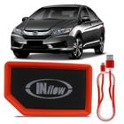 Filtro Ar Esportivo Inflow Honda Fit City 1.5 16V WR-V 1.5 Flex 2015 a 2020 Inbox HPF6210