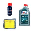 filtro ar HONDA titan 150 160 2014-23 COM oleo E militec - MOBIL