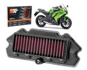 Filtro Ar K&n Esportivo Lavavel Ninja 650 2013 2014 2015