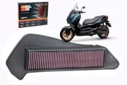 Filtro Ar K&n Kn Esportivo Moto X-Max 250 Xmax250 2020-2024