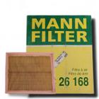 Filtro Ar Motor GM Kadett Ipanema Omega Mann Filter C26168