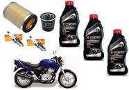 Filtro Ar Oleo Gt 20W50 Mineral Vela Ngk Cb 500 1998 A 2005 - Tecfil