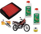 Filtro Ar Oleo Vela Castrol 20W50 Nx400 Falcon 1999 Ate 2008