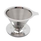 Filtro Coador De Café Reutilizável Aço Inox 101 Pequeno - Top Chef