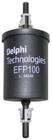 Filtro Combustível 145 1996 a 1998 Delphi EFP100