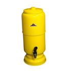 Filtro de 5 L , aluminio, com vela para reposição - Amarelo