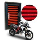 Filtro de Ar Esportivo Moto Bmw F800 GS Ano 2009 A 2018 F800GS Cilindradas Lavável Reutilizável Potencia