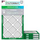 Filtro de ar Filterbuy MERV 8 14x22x1 (pacote com 4) Dust Defense