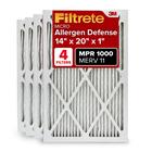 Filtro de ar Filtrete AC Furnace MERV 11 MPR 1000 14x20x1