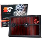 Filtro De Ar Inbox Esportivo Alto Fluxo Potência KN K&N 33-3004 Volkswagen 1.4 TSI Audi 1.4 TFSI