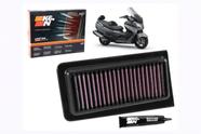 Filtro De Ar K&n De Alta Performance Burgman An 650 2003...