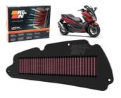 Filtro de Ar K&n esportivo Lavavel Honda Forza 350 Forza350