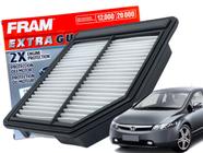 Filtro de Ar New Civic 1.8 16v 2007 2008 2009 2010 2011 FRAM CA10165