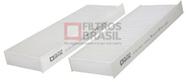 Filtro de cabine, ar condicionado, c4 grand picasso, ds5, jumpy, peugeot 3008, 5008, partner fb406 - FILTROS BRASIL