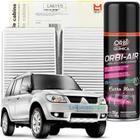 Filtro De Cabine Ar Condicionado Mitsubishi Pajero TR4 Com Spray Higienizador Mahle MetalLeve LA611S