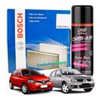 Filtro De Cabine Ar Condicionado Renault Clio Symbol Com Spray Higienizador Bosch 0986BF0550