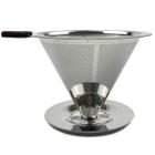 Filtro De Café Coador Inox 103 Grande Reutilizável Pour Over - ACP VARIEDADES