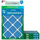 Filtro de filtro 10x20x1 Filtro de ar MERV 13 Defesa Ideal (4-Pack), Substituição de filtros de ar do forno HVAC AC (Tamanho real: 9,50 x 19,50 x 0,75 polegadas) - Filterbuy