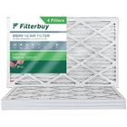 Filtro de filtro 10x20x1 Filtro de ar MERV 13 Defesa Ideal (4-Pack), Substituição de filtros de ar do forno HVAC AC (Tamanho real: 9,50 x 19,50 x 0,75 polegadas) - Filterbuy