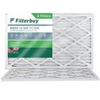 Filtro de filtro 16x30x1 Filtro de ar MERV 13 Defesa Ideal (2-Pack), Substituição de filtros de ar do forno HVAC AC (Tamanho real: 15,63 x 29,63 x 0,75 polegadas) - Filterbuy