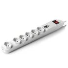 Filtro de linha com 6 tomadas e 2 usb 3 pinos com 1,5 metros