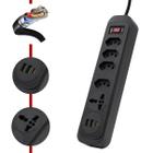 Filtro de Linha, Extensão Tomada, Régua  4 tomadas comuns, 2 portas USB Type-C, 1 micro USB e 1 Tomada Universal