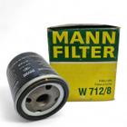 Filtro de Óleo Lubrificante Mann Filter W712/8 Citroen