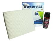 Filtro e spray cabine ar condicionado fox 1.6 prime 8v flex 2010 2011 2012 2013 2014 2015 - TECFIL