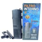 Filtro interno aquário 600L/h 7w Silencioso Wfish WF-34 220v