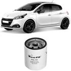 Filtro Óleo Peugeot 208 1.2 12v 2016 a 2017 Tecfil