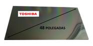 Filtro Polarizador TV compatível c/ Toshiba 48 Polegadas