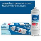 Filtro Refil Planeta Água, CP500. Compatível com Purificadores: Master Frio BICO GROSO RÓTULO AZUL