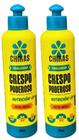 FINALIZADOR COM TERMOPROTEÇÃO CRESPO PODEROSO 300ml CHIKAS Kit 2und