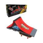 Finger Skateboard Ramp Kit para Fingerboards, Half Pipe Ramp, Mini skates para dedos - others