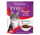 Finotrato Sachê Sabor Carne ao Molho Gatos Adultos