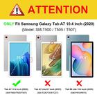 Fintie Case para Samsung Galaxy Tab A7 Modelo 10.4'' 2020 (SM-T500/T505/T507), Visualização multi-ângulo Smart Stand Back Cover com Bolso, Auto Wake/Sleep, Preto