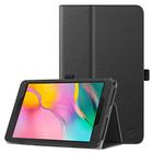 Fintie Folio Case for Samsung Galaxy Tab A 8.0 2019 Without S Pen Model (SM-T290 Wi-Fi, SM-T295 LTE), Corner Protection Slim Fit Premium Vegan Leather Stand Cover, Black