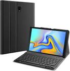 Fintie Keyboard Case para Samsung Galaxy Tab A 10.5 2018 Modelo SM-T590/T595/T597, Slim Shell Leve Stand Cover com Teclado Bluetooth sem fio destacável, preto