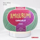 Fio Amigurumi Circulo 254m Cor Verde Neo Mint 5743 - Círculo