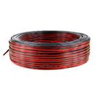 Fio Bicolor Paralelo Vermelho e Preto 1,0mm 2 x 16 awg 12v 100 Metros - Streaming Cable