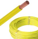 Fio Cabinho 1,5mm Amarelo rolo com 100 Metros PK Sound