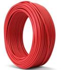 Fio Cabinho Flexível 6,0mm 750v Rolo 50 Metros Vermelho