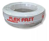 Fio Cabo Flexível 16,00mm BRANCO Rolo 50 Metros 750v - FLEX FAST