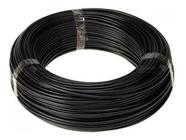 Fio Cabo Flexível 4Mm Preto - 100 Metros