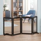 Fio de café expresso independente Pet Gate Spirich para cães de 76 cm de altura