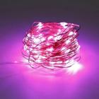 Fio de Fada Led Decoração Cordão Luz com 02 Metros Rosa