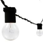 Fio de Luz Lampadas Preto 90m Pra Iluminação Com Plug - JDK Iluminação