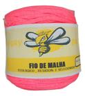 Fio De Malha Residual 1Kg Artesanato Croche Trico Rosa Quik - Angry Bee