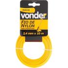 Fio de Nylon 2,4mm x 10m Redondo Vonder Unica