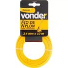 Fio de Nylon 2,4mm x 10m redondo - Vonder